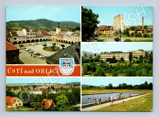 Pohlednice Ústí nad Orlicí různé motivy (M21872)