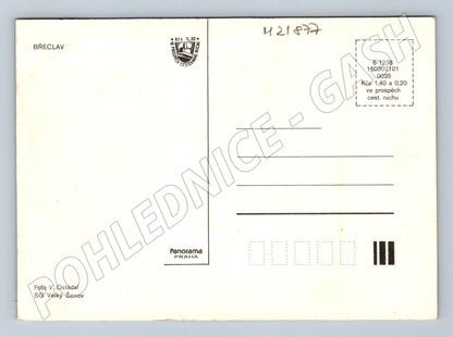 Pohlednice Břeclav město více záběrů (M21877)