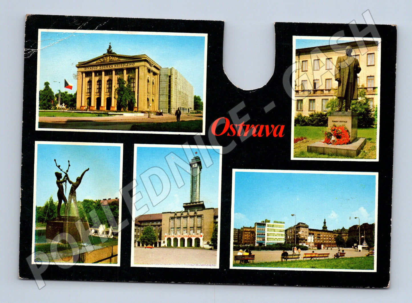 Pohlednice Ostrava vícepohled (M21884)