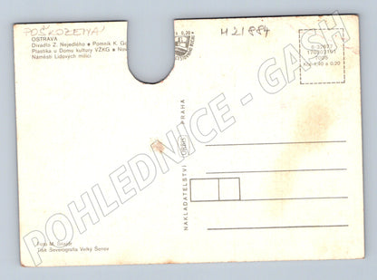 Pohlednice Ostrava vícepohled (M21884)