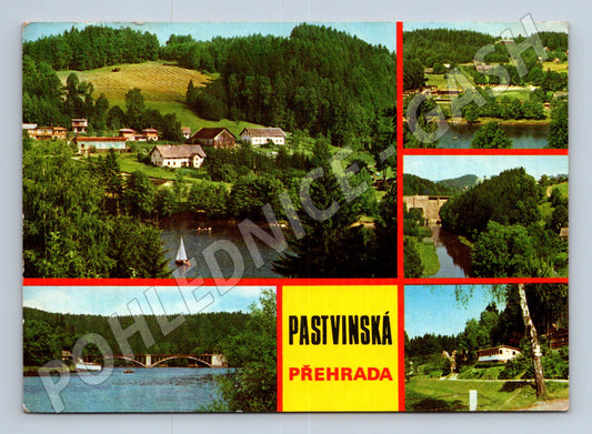Pohlednice Pastviny Pastvinská přehrada (M21886)