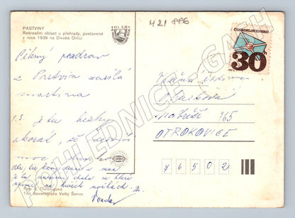 Pohlednice Pastviny Pastvinská přehrada (M21886)