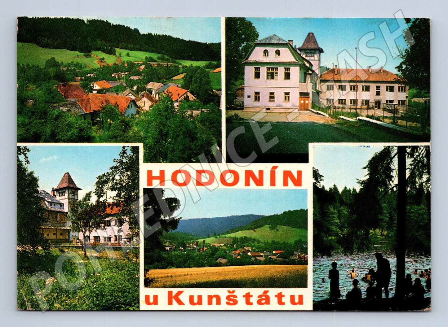 Pohlednice Hodonín u Kunštátu 1973 (M21897)