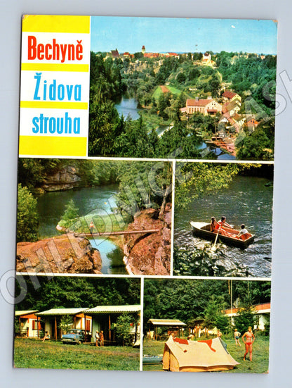 Pohlednice Bechyně Židova strouha 1969 (M21899)