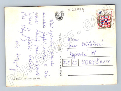 Pohlednice Bechyně Židova strouha 1969 (M21899)