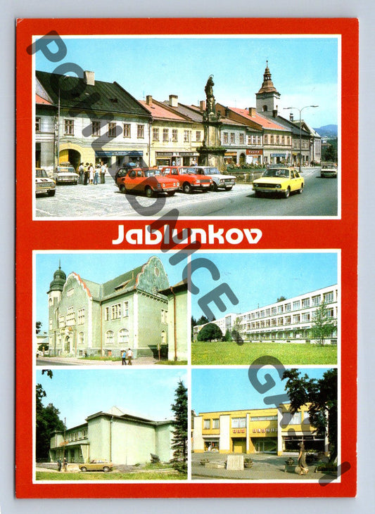 Pohlednice Jablunkov – vícesnímková pohlednice (M219)