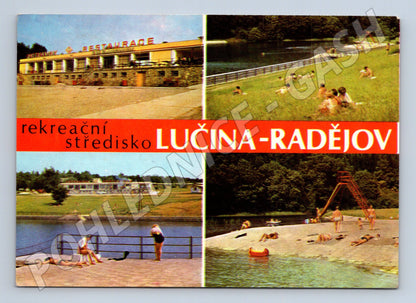 Pohlednice rekreační středisko Lučina-Radějov (M21919)