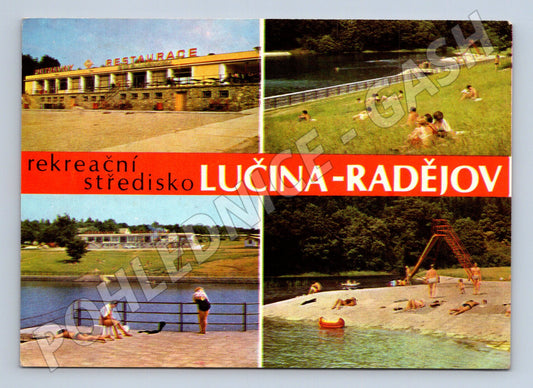 Pohlednice rekreační středisko Lučina-Radějov (M21919)