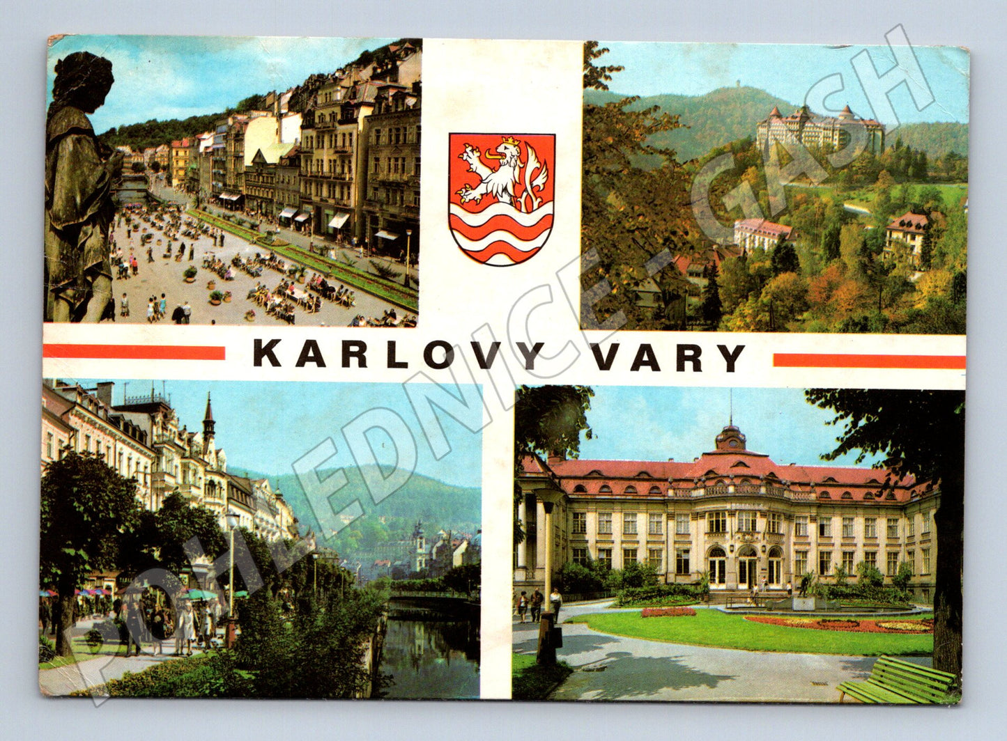 Pohlednice Karlovy Vary více záběrů 1960s (M21921)