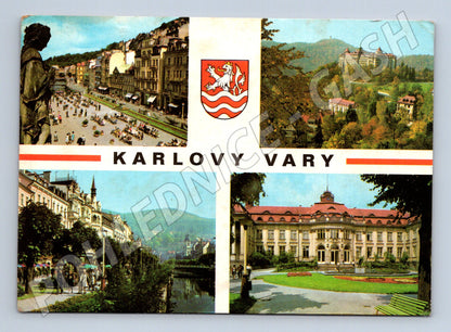 Pohlednice Karlovy Vary více záběrů 1960s (M21921)