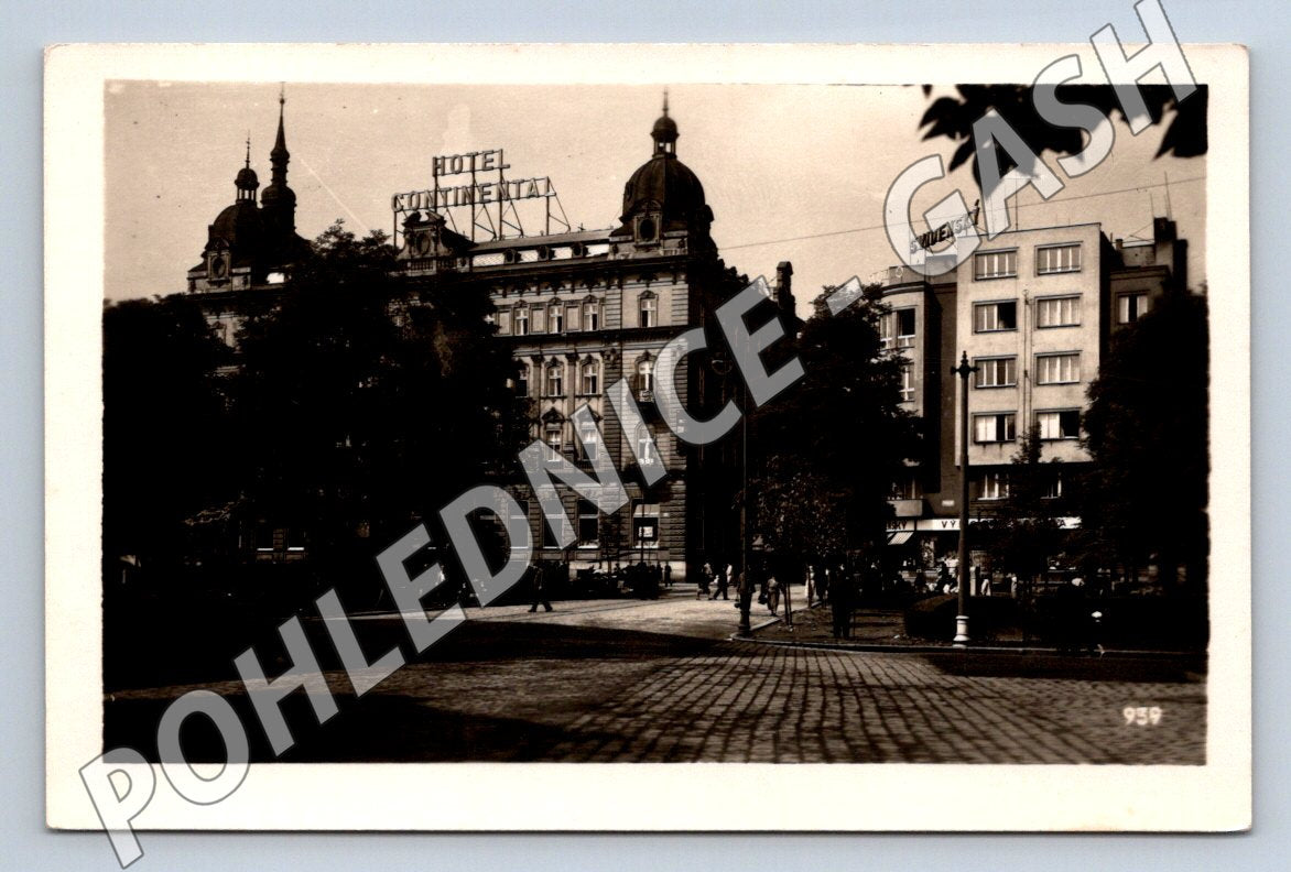 Pohlednice Plzeň Hotel Continental (M2193)