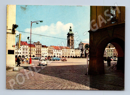 Pohlednice České Budějovice Žižkovo náměstí 1971 (M21932)