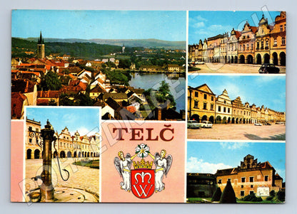 Pohlednice Telč městská památková rezervace 1971 (M21945)