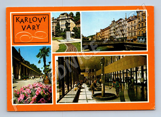 Pohlednice Karlovy Vary mix záběrů 1979 (M21950)