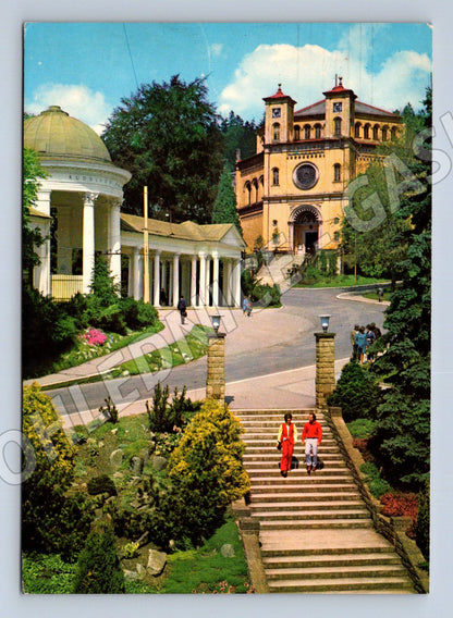 Pohlednice Mariánské Lázně Rudolfův pramen 1972 (M21953)
