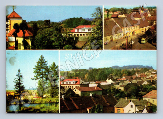 Pohlednice Studená různé pohledy 1970 (M21965)