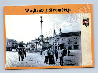Pohlednice Kroměříž Velké náměstí 1998 (M21975)