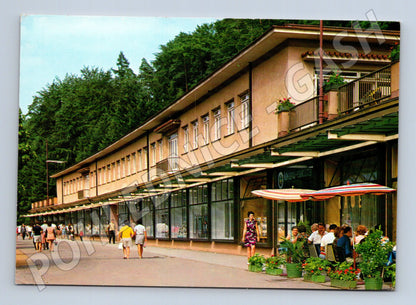 Pohlednice Luhačovice obchodní pasáž 1985 (M21977)