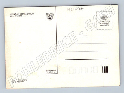 Pohlednice Litenčice, Roštín, Střílky multiscéna (M21978)