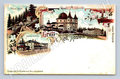Pohlednice Hostýn Bystřice pod Hostýnem krajina (M21982)