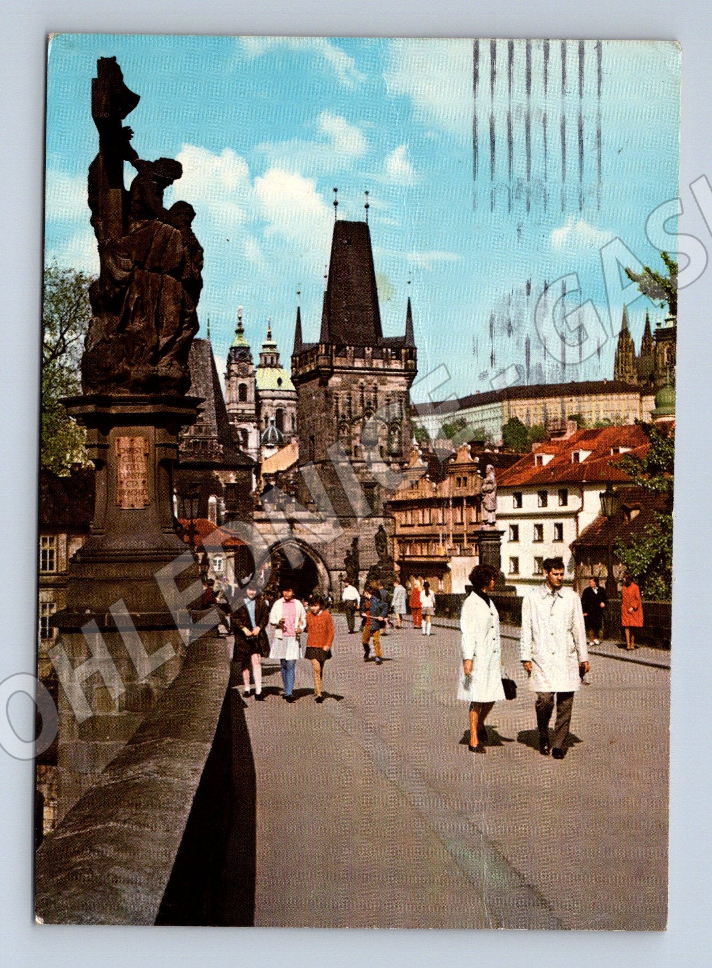 Pohlednice Praha Karlův most 1969 (M21983)