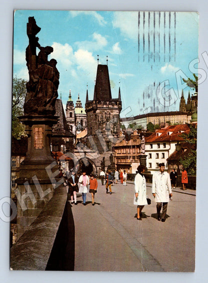 Pohlednice Praha Karlův most 1969 (M21983)