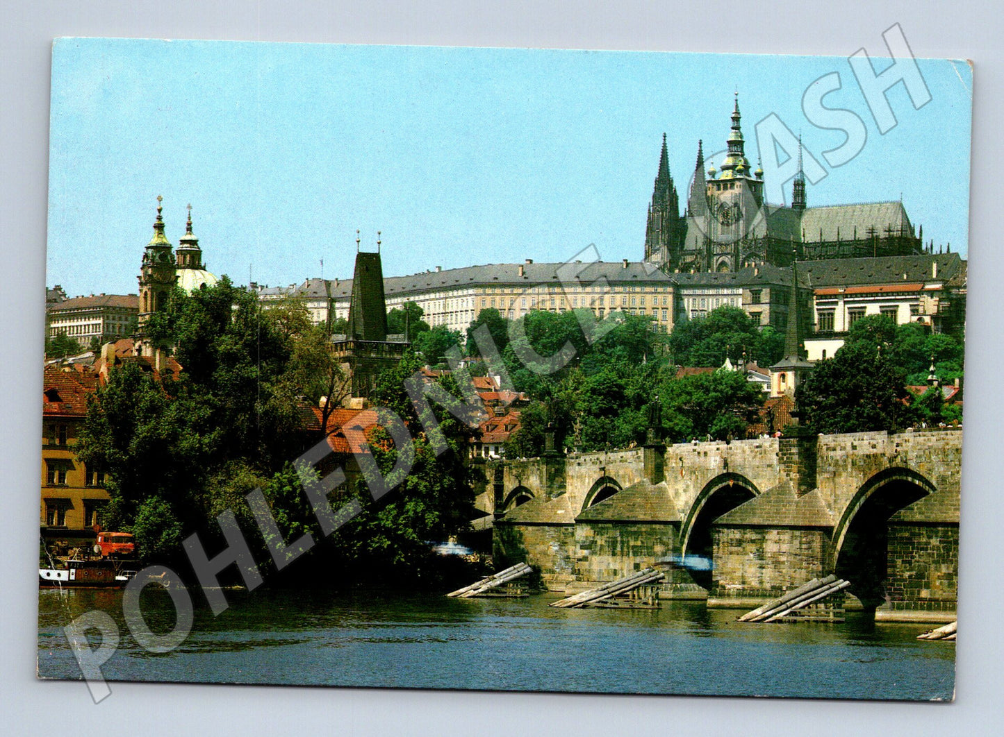 Pohlednice Praha Karlův most Hradčany (M21990)