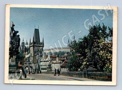 Pohlednice Praha Malostranské mostecké věže (M22002)