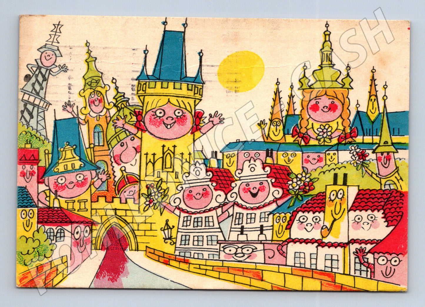Pohlednice Praha spartakiádní 1975 (M22004)