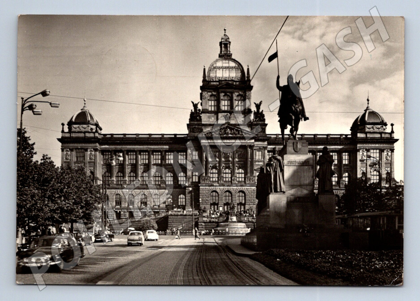 Pohlednice Praha Národní muzeum 1967 (M22005)