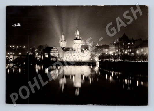 Pohlednice Praha Smetanovo muzeum a Vltava 1965 (M22016)