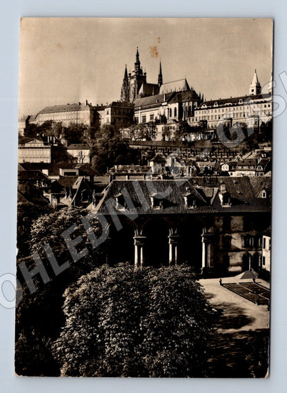 Pohlednice Praha Hrad Valdštejnská zahrada 1959 (M22019)