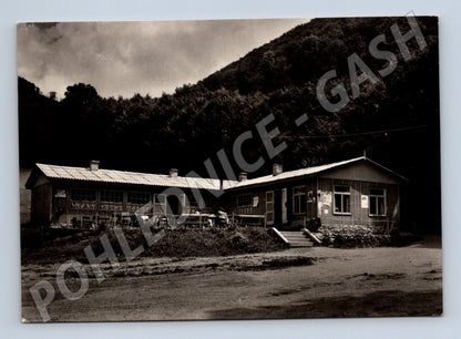 Pohlednice Slovensko Gombasecká jaskyňa chata 1968 (M22022)