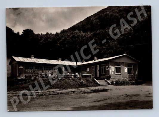 Pohlednice Slovensko Gombasecká jaskyňa chata 1968 (M22022)