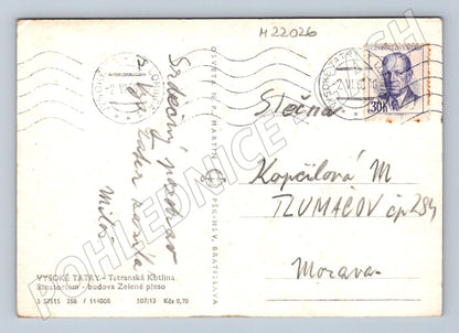 Pohlednice Slovensko Vysoké Tatry sanatorium 1950 (M22026)