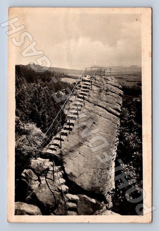 Pohlednice Prachovské skály Český ráj PP 1948 (M2203)