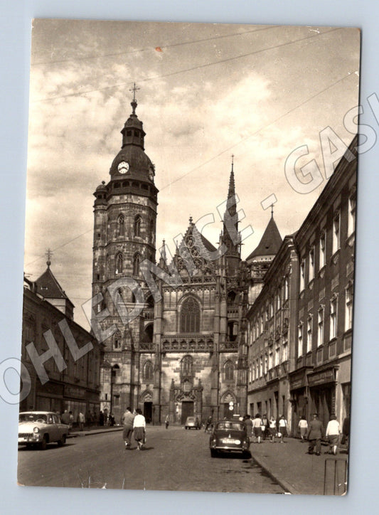 Pohlednice Slovensko Košice Dóm sv. Alžběty 1972 (M22041)
