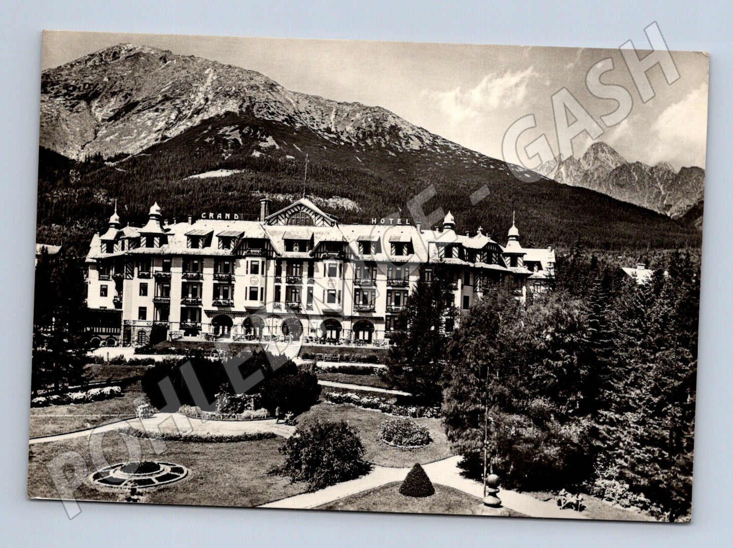 Pohlednice Slovensko Vysoké Tatry Grand hotel 1953 (M22063)