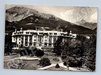 Pohlednice Slovensko Vysoké Tatry Grand hotel 1953 (M22063)