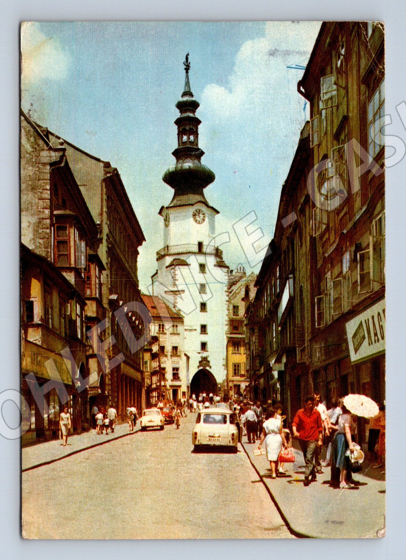Pohlednice Slovensko Bratislava Michalská brána 1924 (M22071)