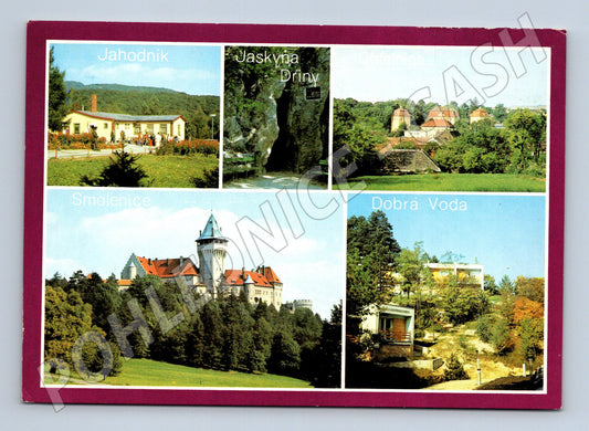 Pohlednice Slovensko Smolenický zámek a další místa (M22074)