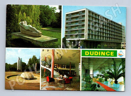 Pohlednice Slovensko Dudince lázeňské město 1974 (M22084)