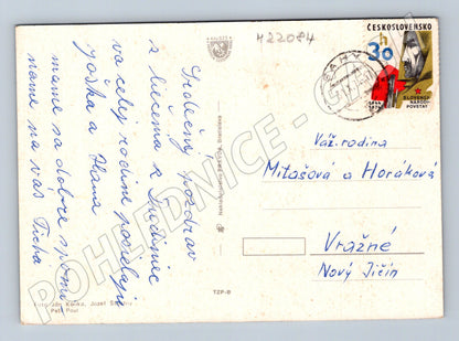 Pohlednice Slovensko Dudince lázeňské město 1974 (M22084)