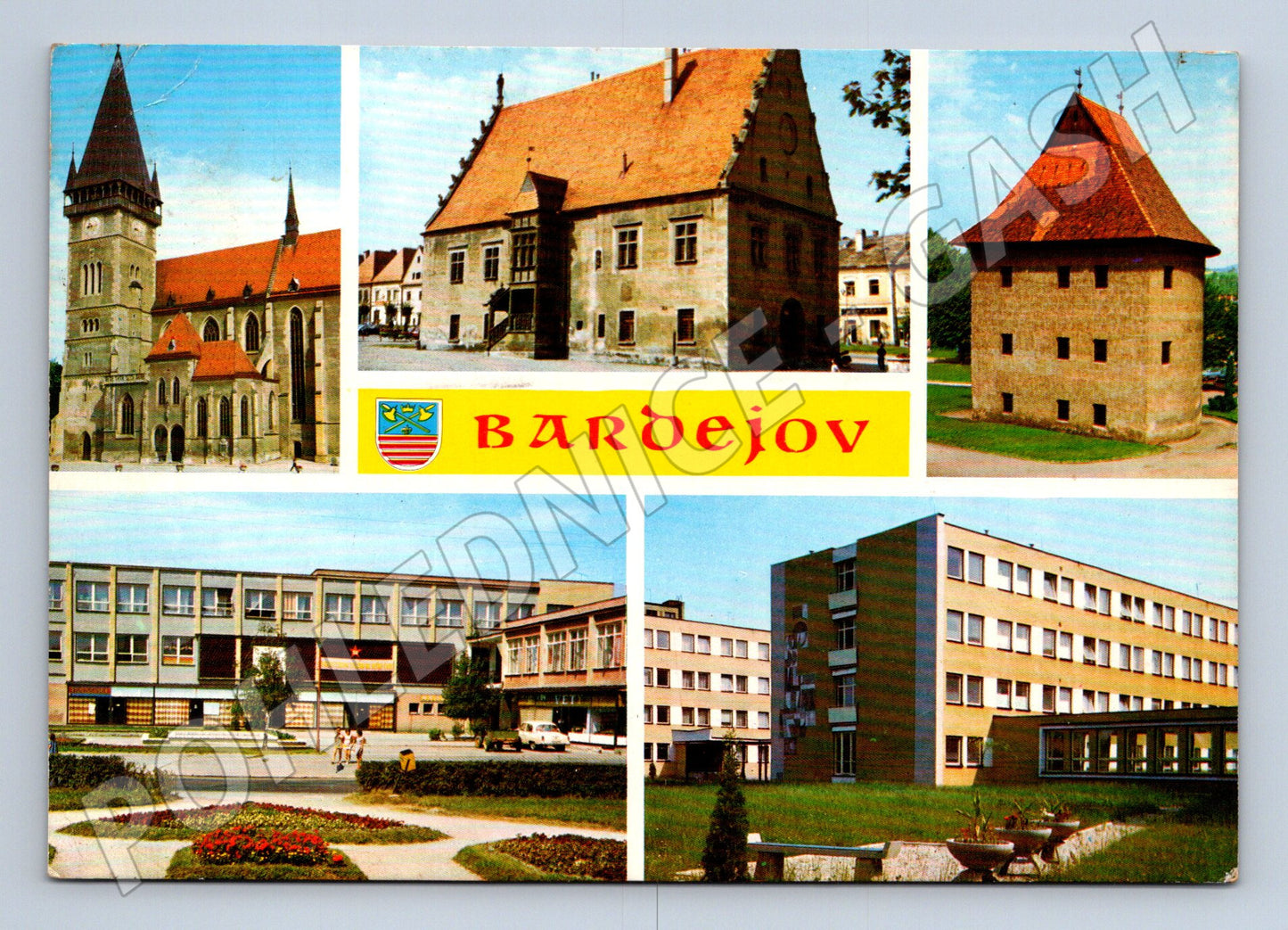 Pohlednice Slovensko Bardejov více záběrů (M22085)
