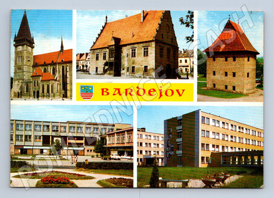 Pohlednice Slovensko Bardejov více záběrů (M22085)