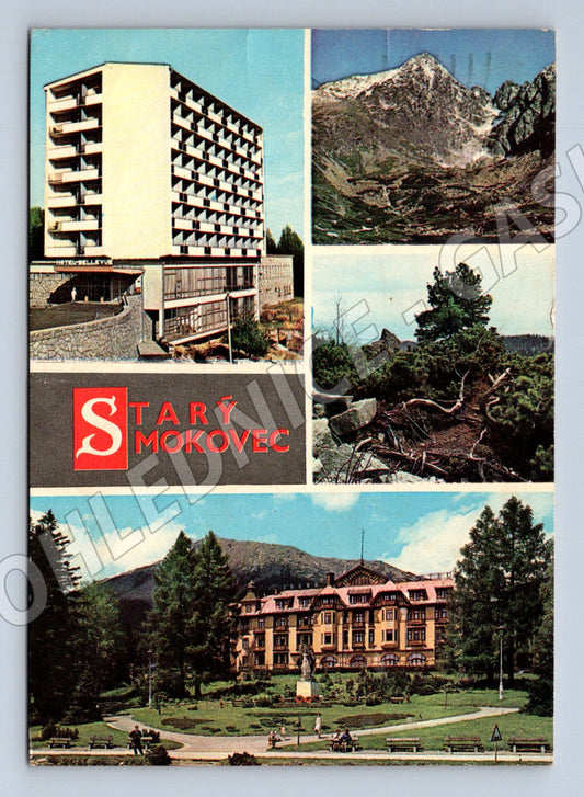Pohlednice Starý Smokovec hotel 1973 (M22092)