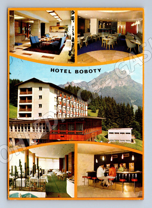Pohlednice Slovensko Malá Fatra hotel Boboty 1969-1974 (M22095)