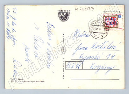 Pohlednice Slovensko Vyšné Ružbachy lázně 1974 (M22099)