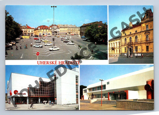 Pohlednice Uherské Hradiště – moderní a historická architektura (M221)