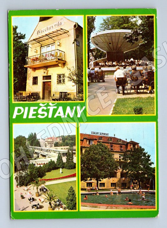 Pohlednice Slovensko Piešťany více záběrů (M22101)